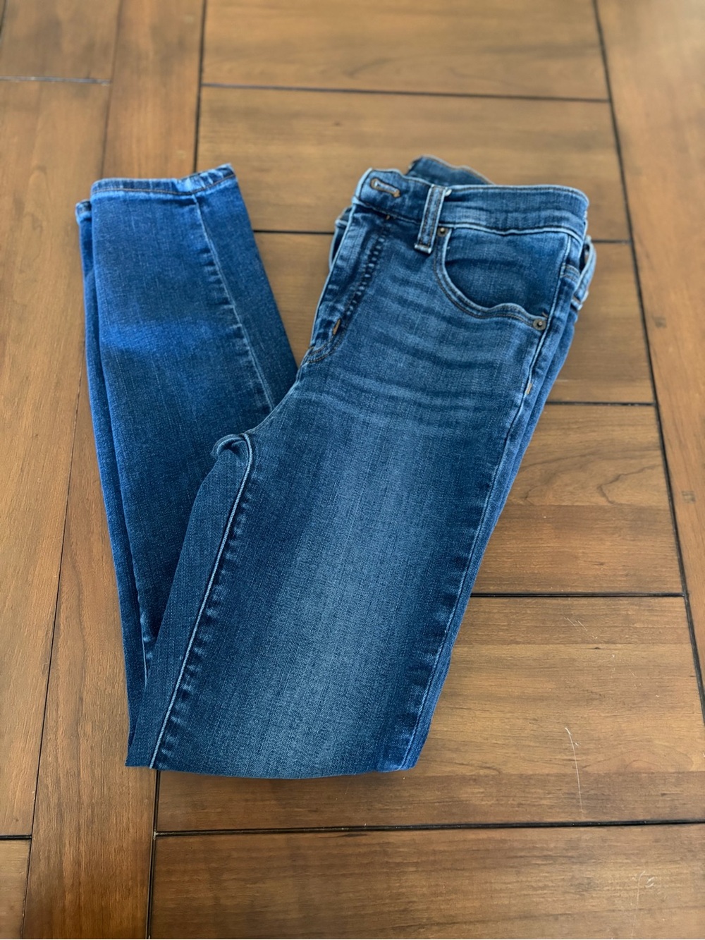 J. Crew Women's Skinny Jeans in Medium Blue Wash
